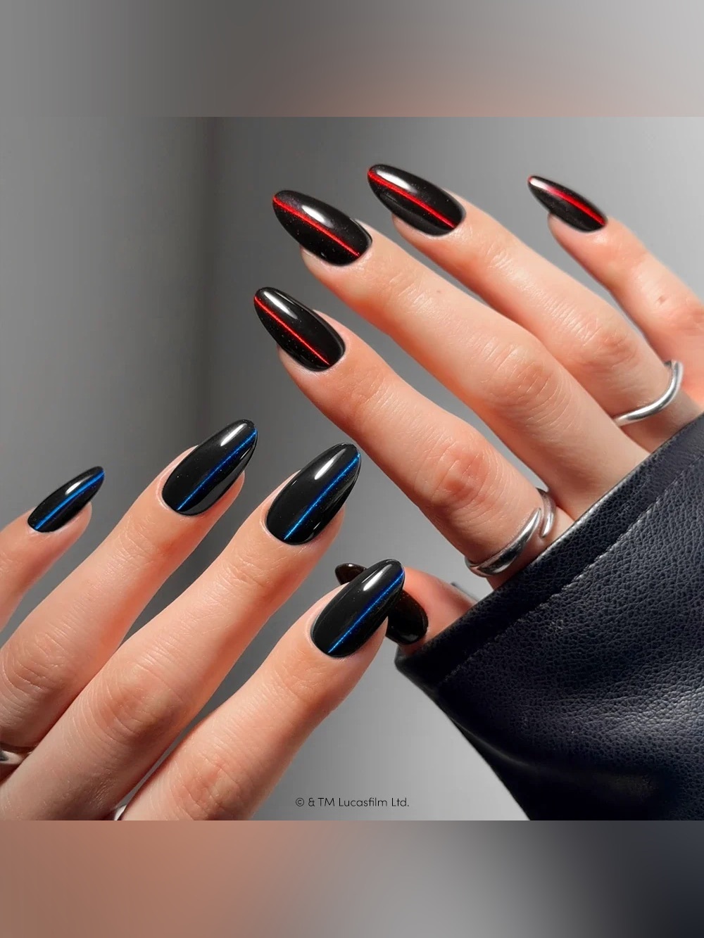 STAR WARS Glamnetic Press-On Nails May The Force Be With You Medium Oval